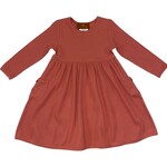 Millie Jay Cinnamon Ribbed Dress