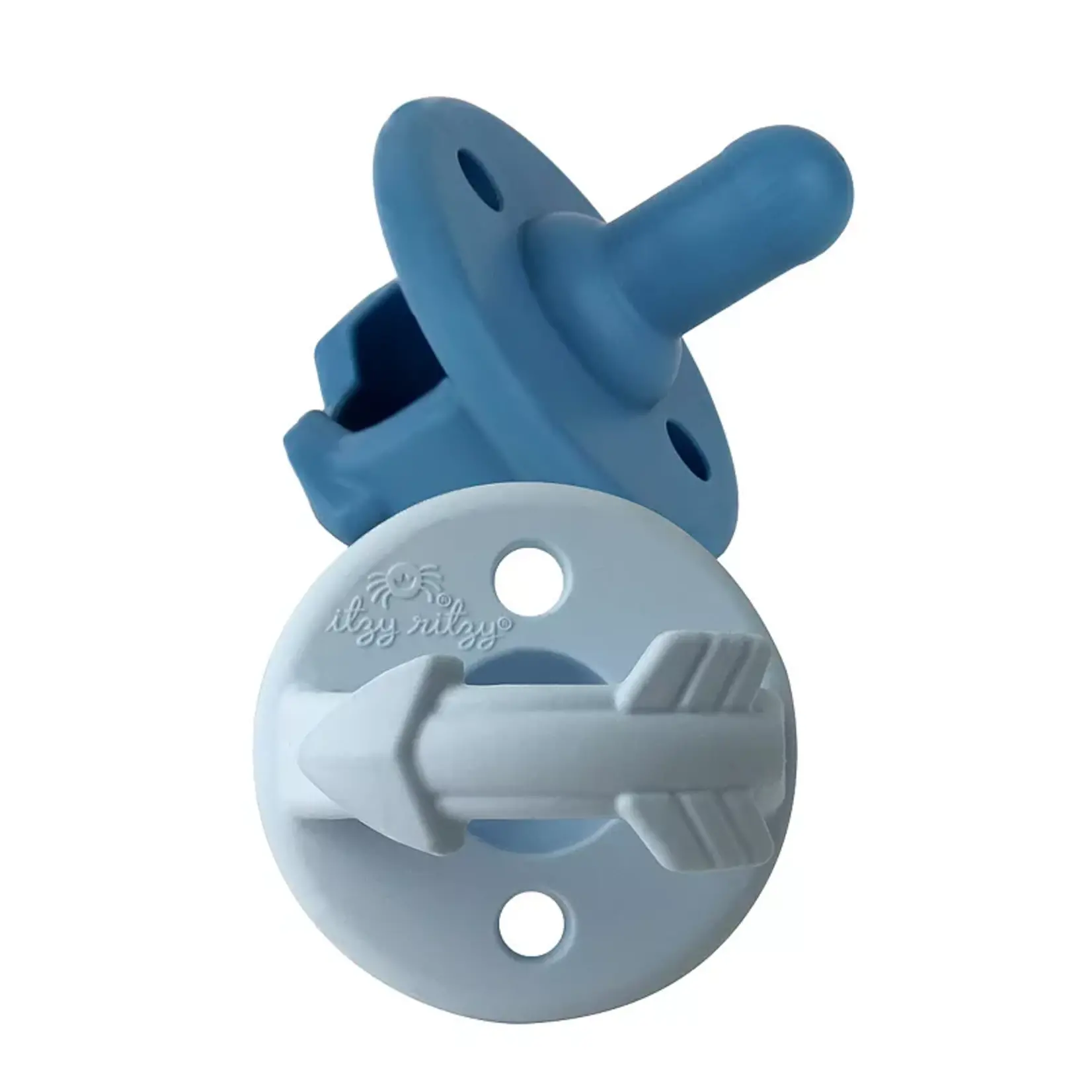 Itzy Ritzy Sweetie Soother Blue Arrows (0M+)