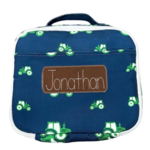 Tractor on Navy Lunch Bag