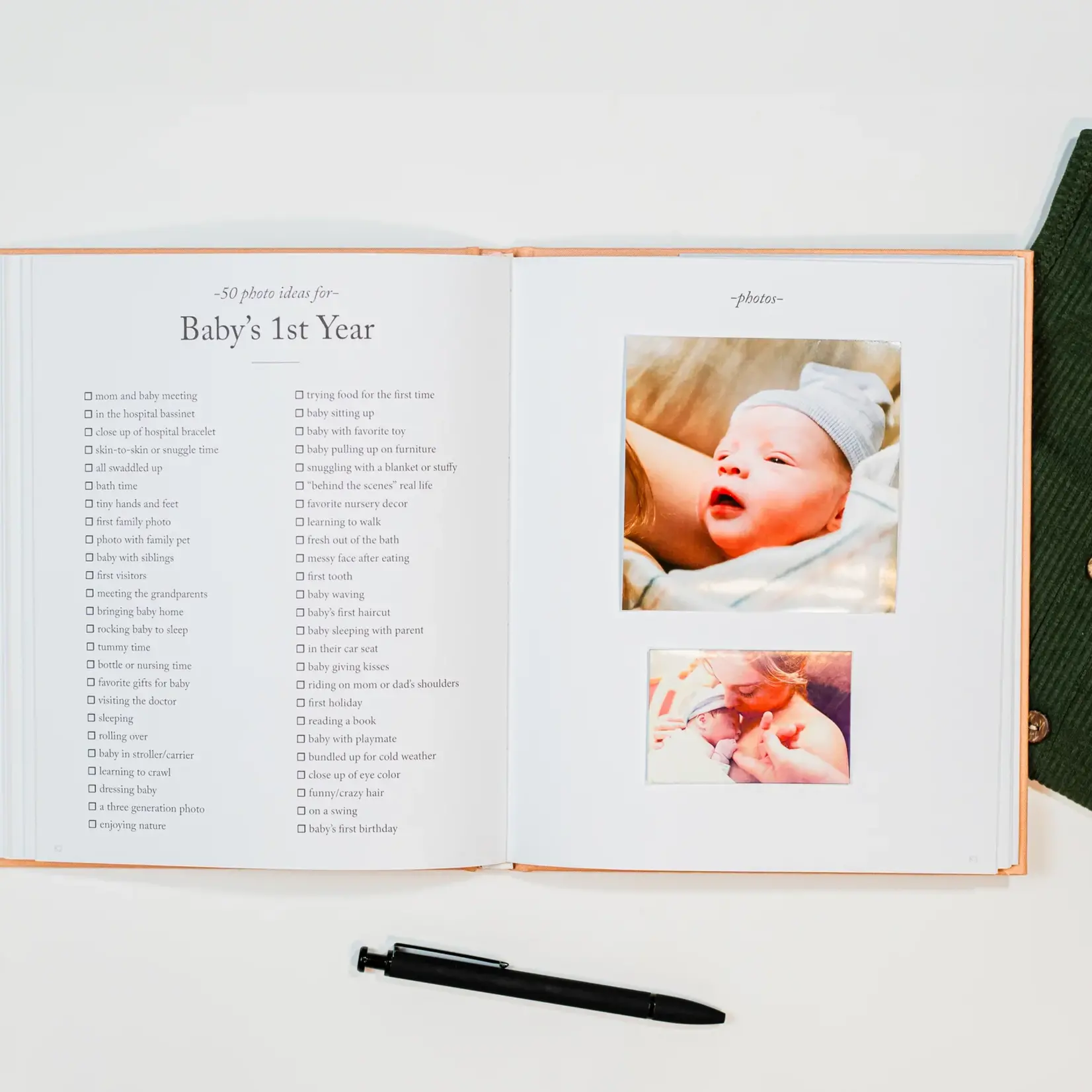 Duncan & Stone Paper Co. Baby's First Year Memory Book