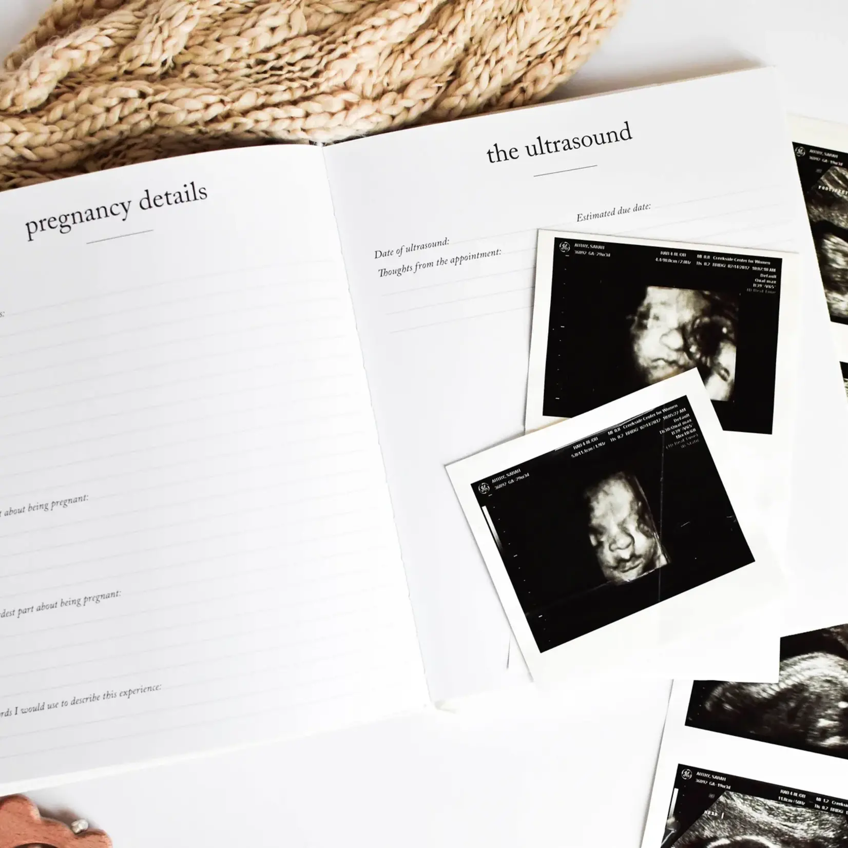 Duncan & Stone Paper Co. Baby's First Year Memory Book