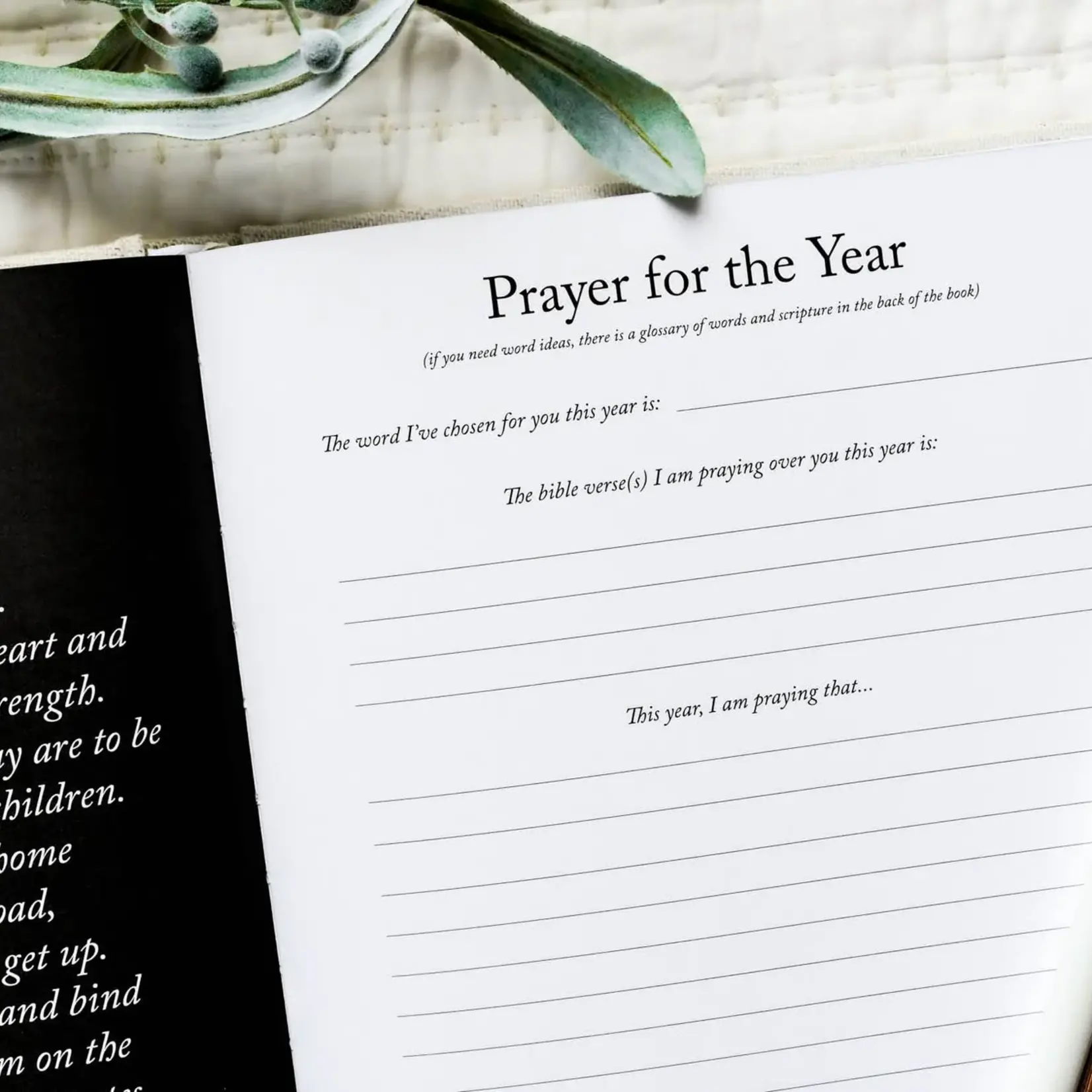 Duncan & Stone Paper Co. Dear Daughter Prayer Journal