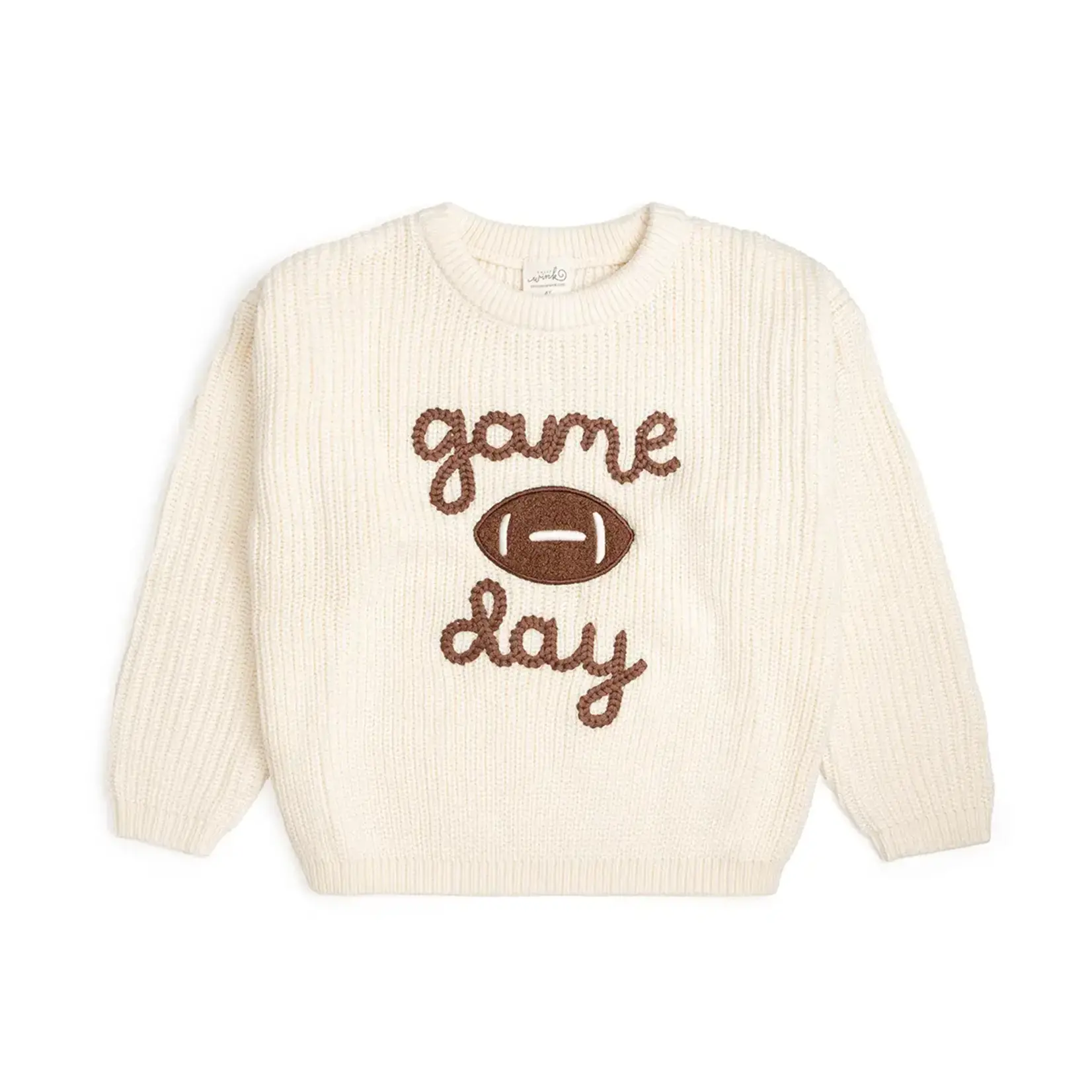 Sweet Wink Game Day Knit Sweater