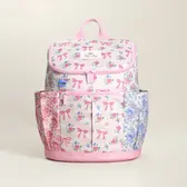 Itzy Ritzy Explorer Ribbons + Roses Backpack - Ruffle Me This