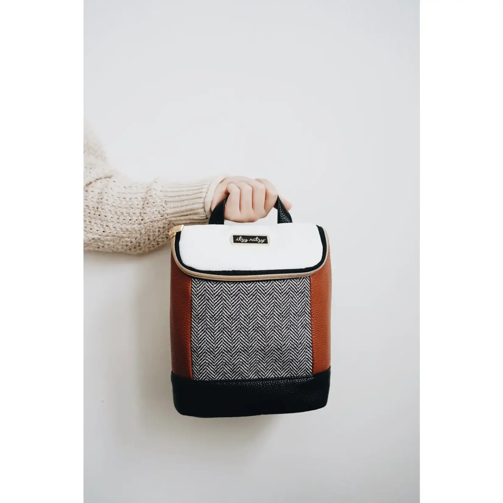 Itzy Ritzy Coffee & Cream Bottle Bag