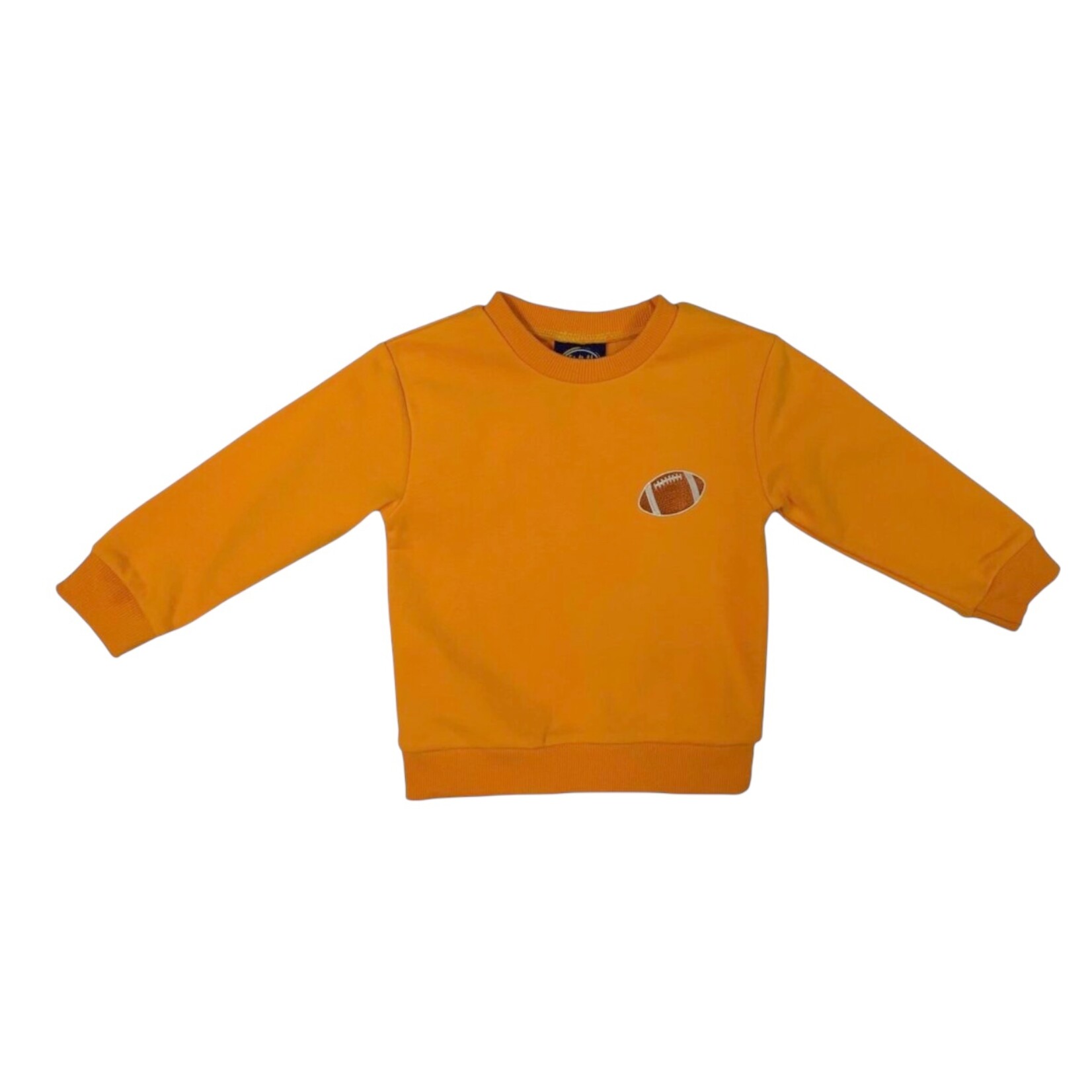 Emma Jean Orange Football Sweatshirt