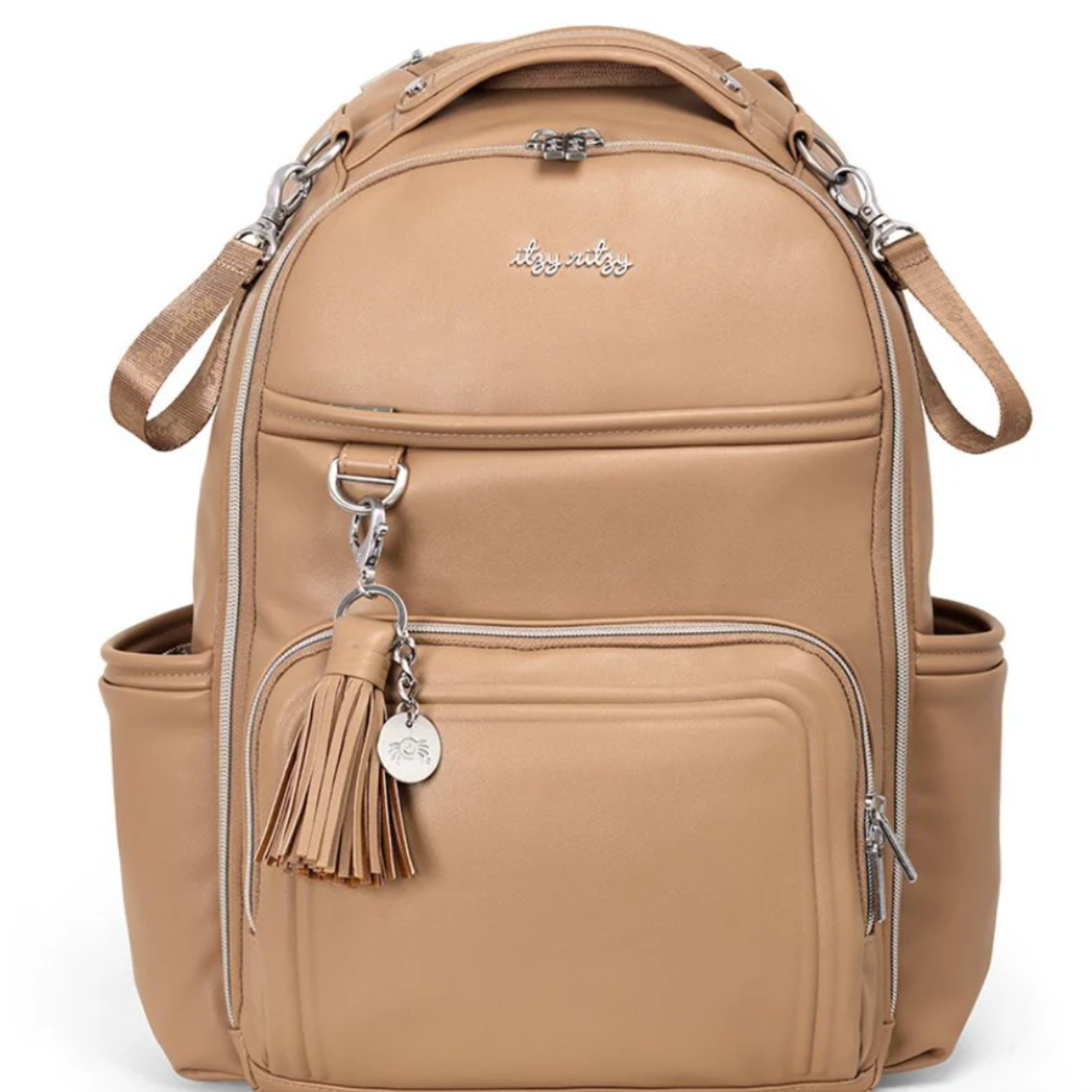 Itzy Ritzy Chai Latte Boss Plus Backpack Diaper