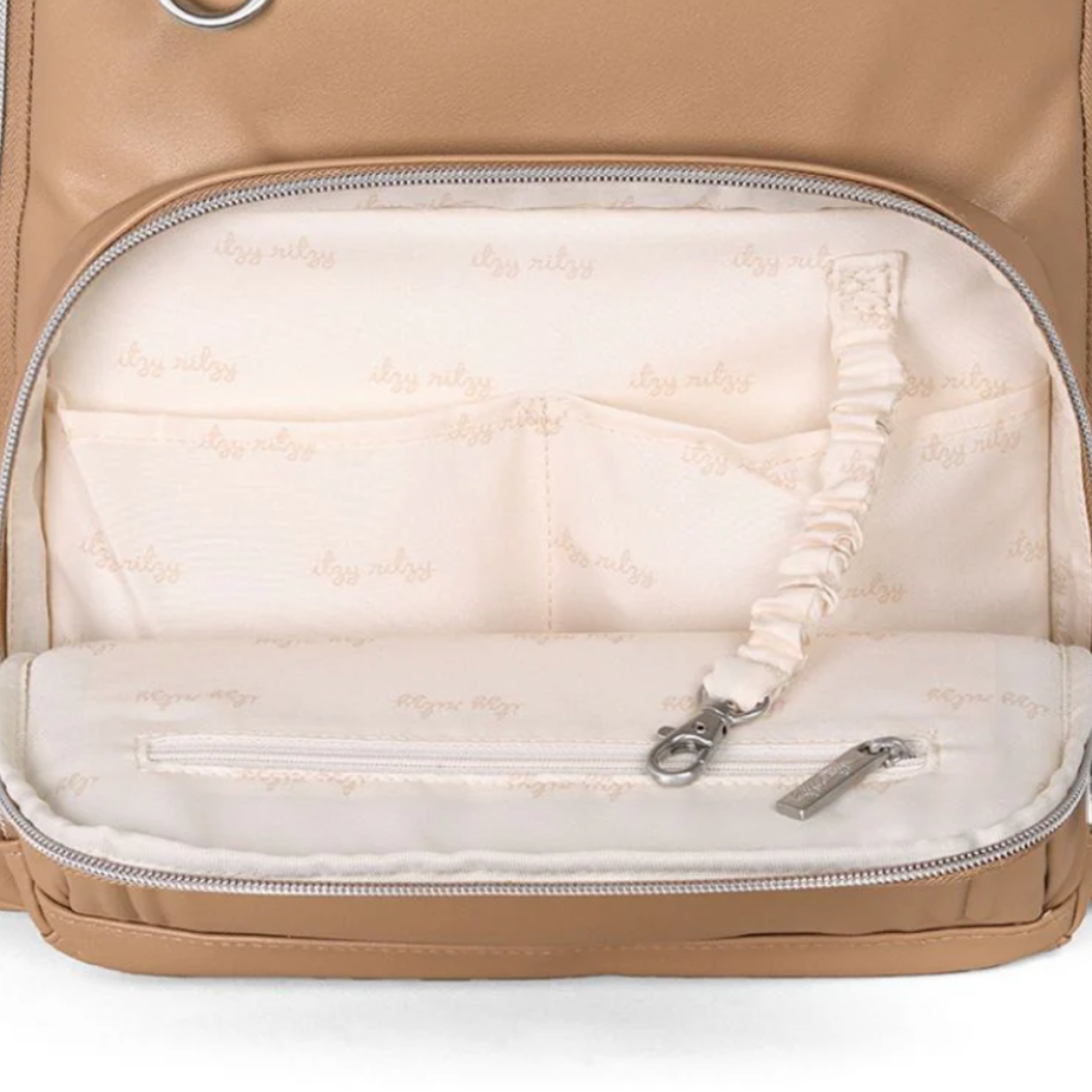 Itzy Ritzy Chai Latte Boss Plus Backpack Diaper