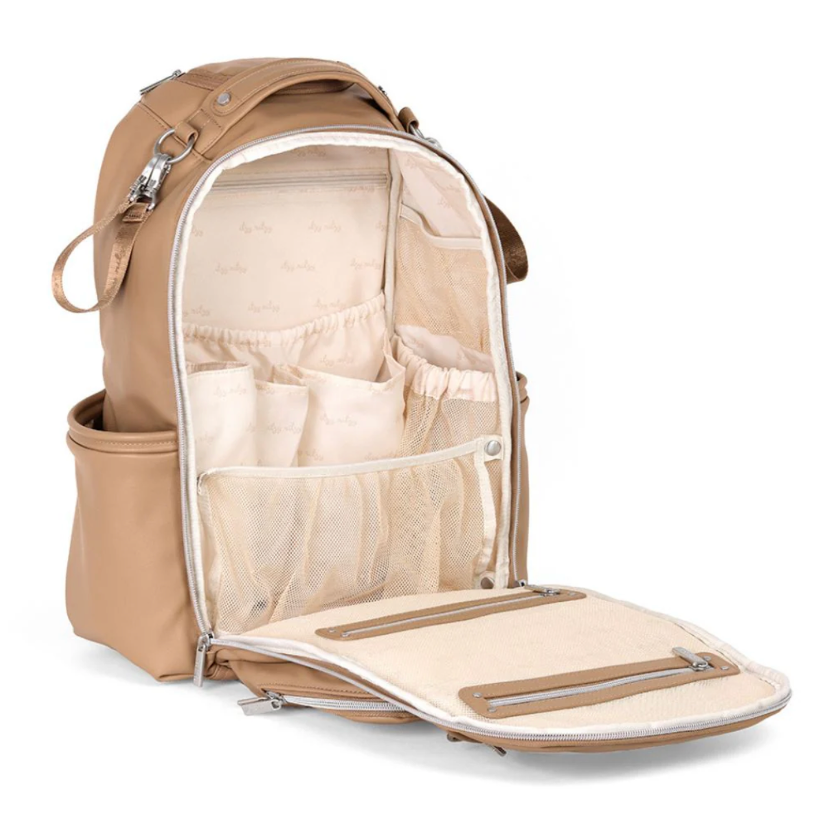 Itzy Ritzy Chai Latte Boss Plus Backpack Diaper