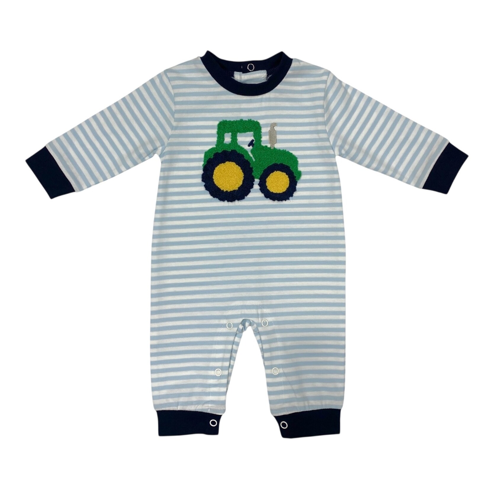 Three Sisters Tractor Boys Romper