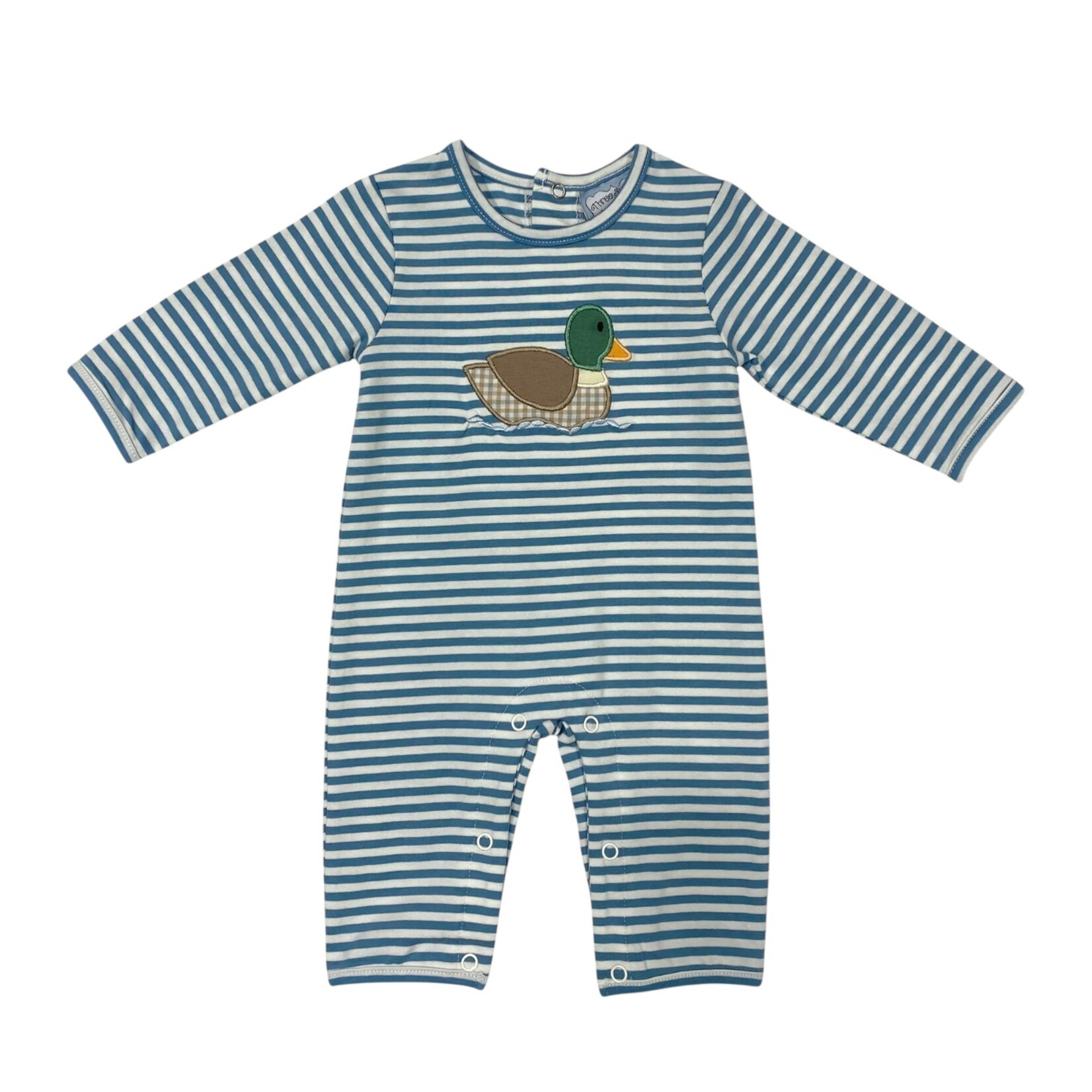 Three Sisters Duck Applique Romper