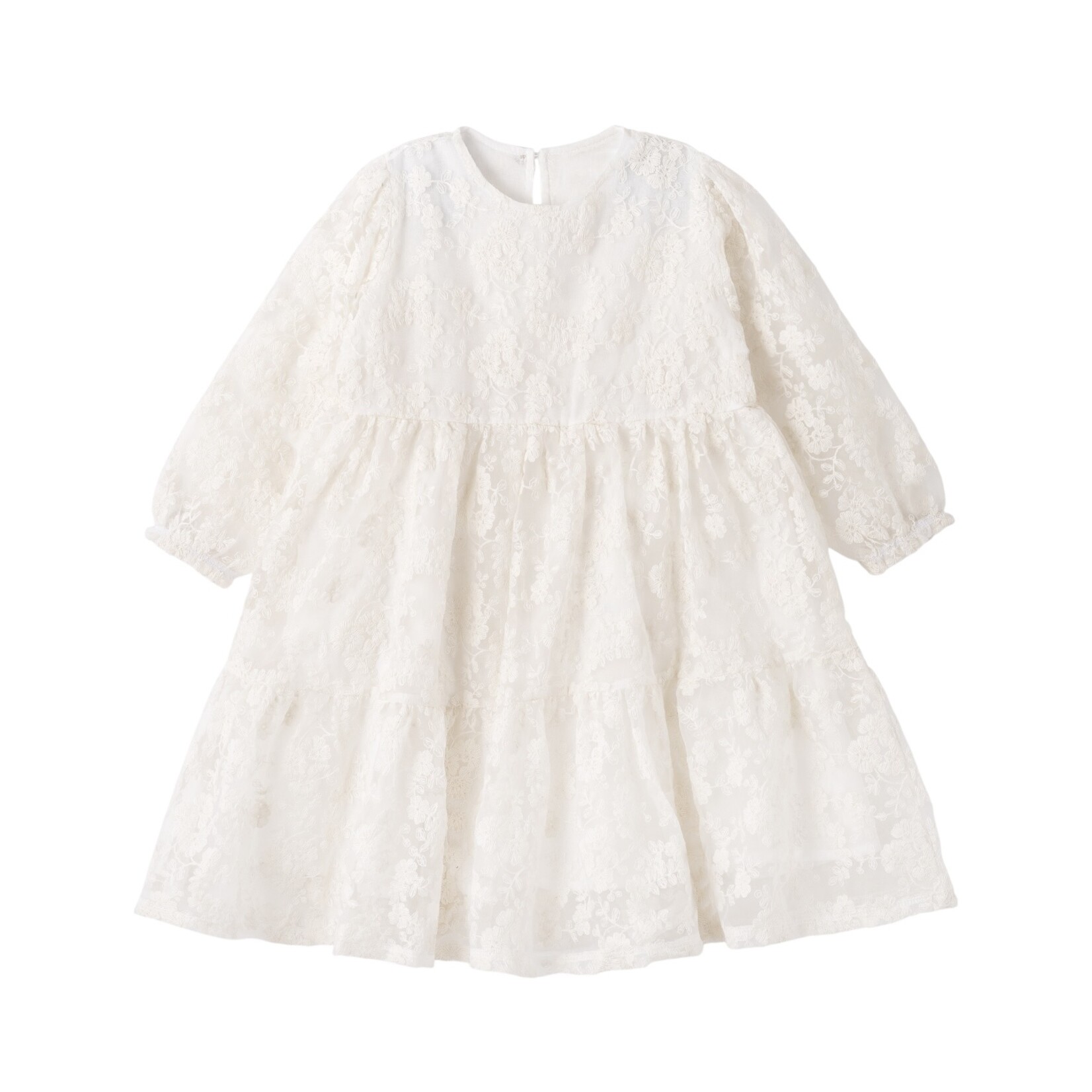 Truffles Ruffles Lydia Ivory Embroidered Dress