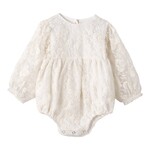 Truffles Ruffles Lydia Ivory Embroidered Bubble