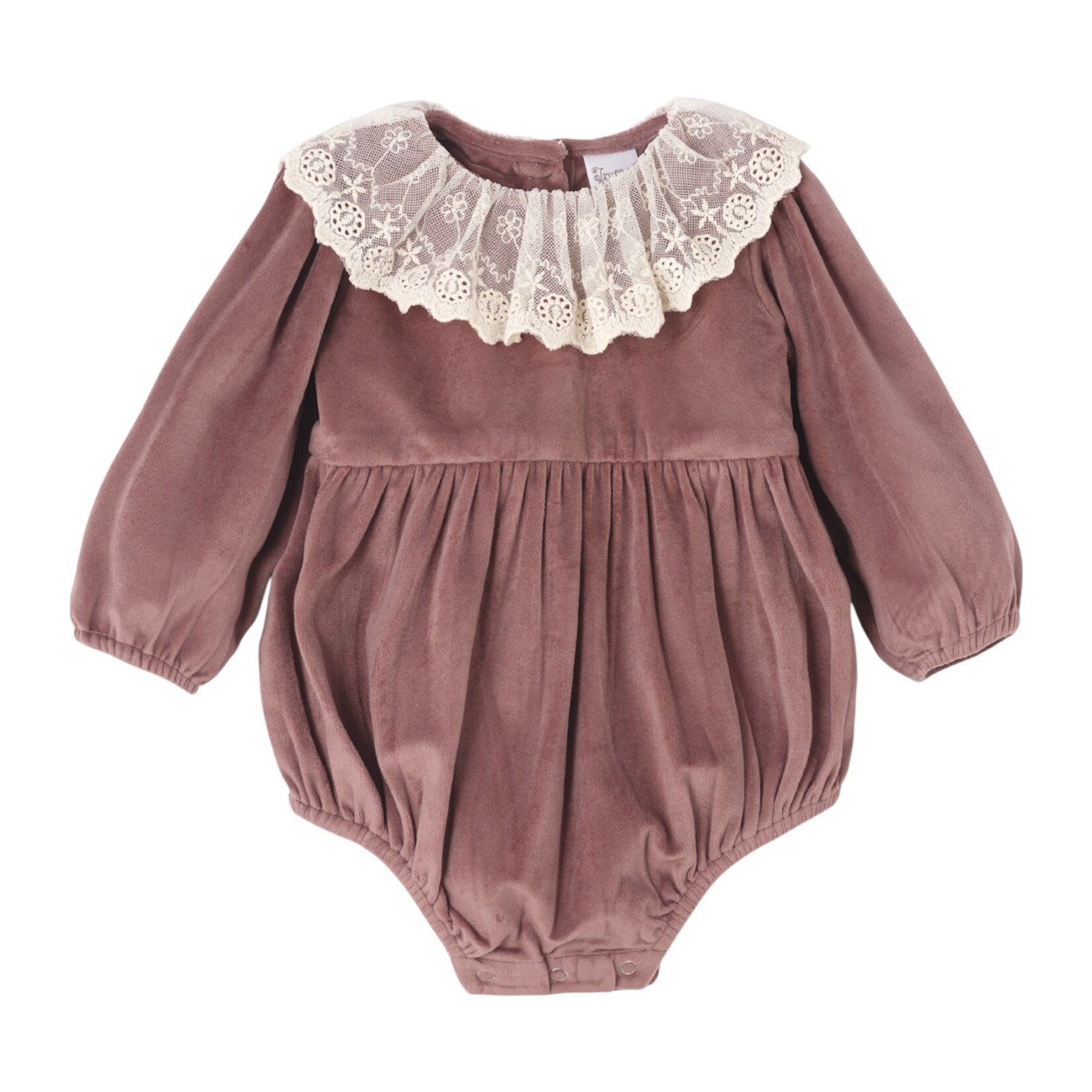 Truffles Ruffles Beatrice Mauve Velvet Bubble