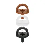 Itzy Ritzy Sweetie Soother Set of 3 - Coffee & Cream