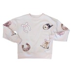 Paper Flower Velvet Western Icons Sweatshirt