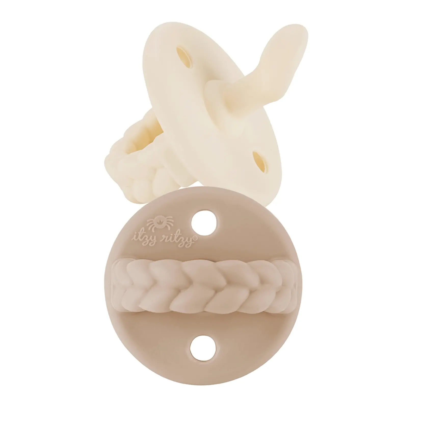 Itzy Ritzy Sweetie Soother Neutral Ortho Paci Set
