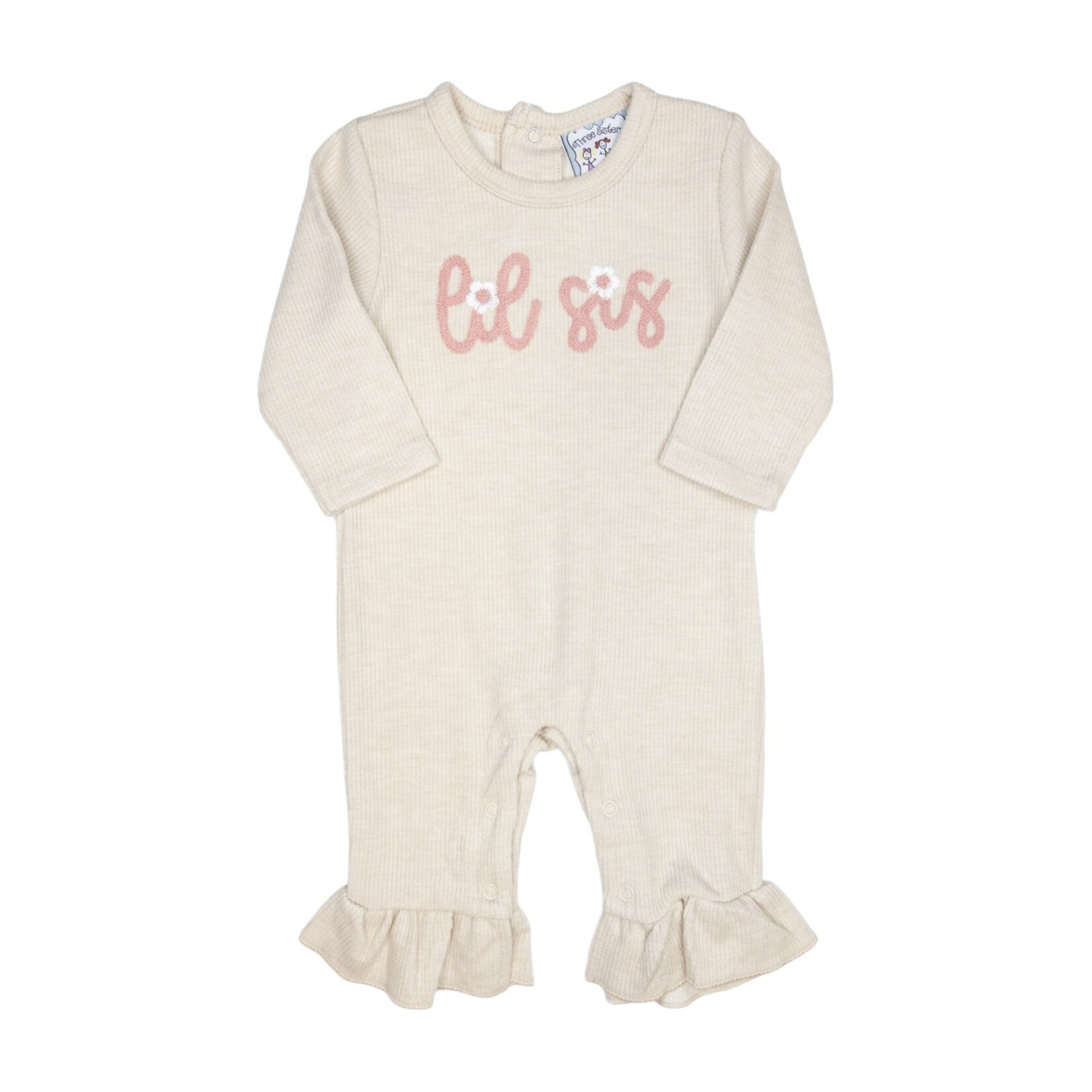 Three Sisters Lil Sis Newborn Romper