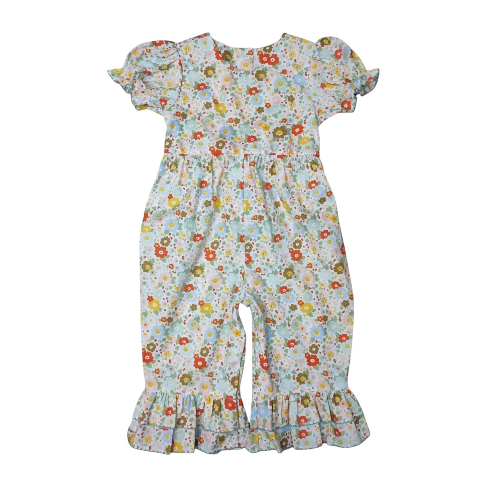 Three Sisters Fall Floral Gabby Romper