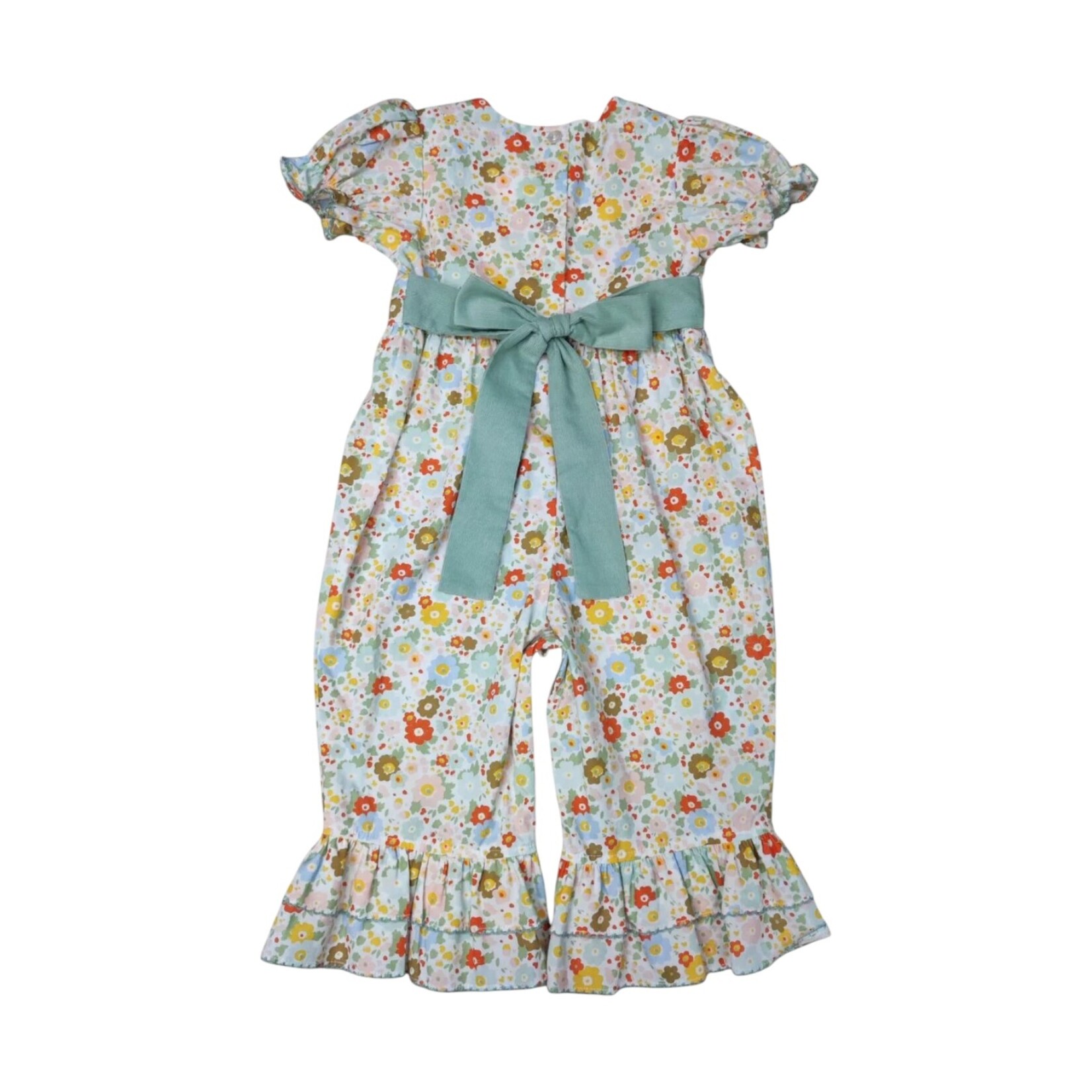 Three Sisters Fall Floral Gabby Romper