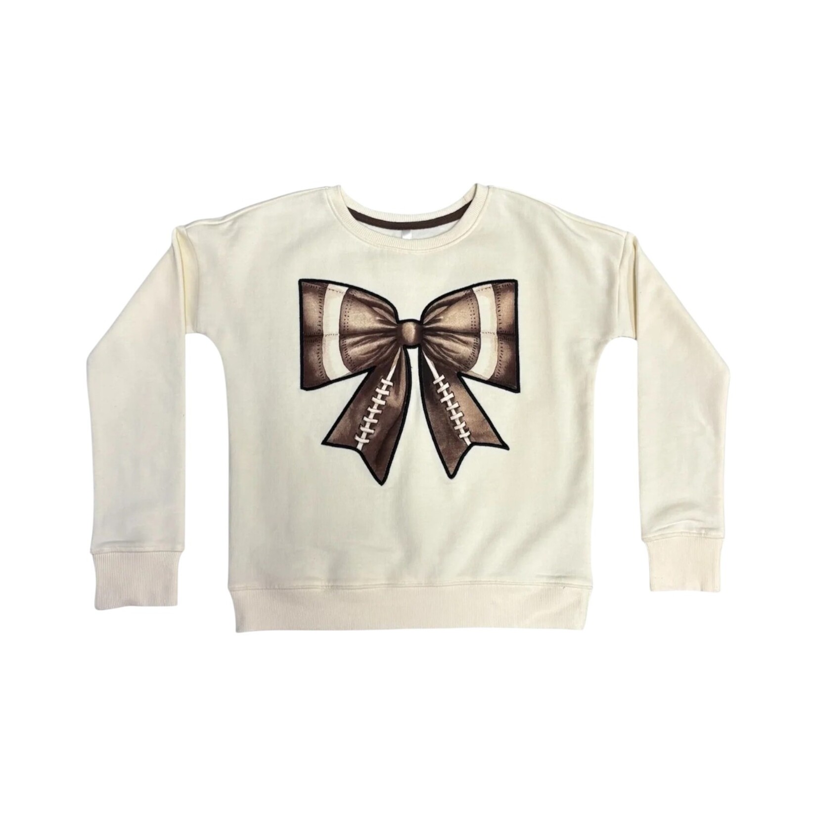 Sweet Soul Football Bow Sweatshirt