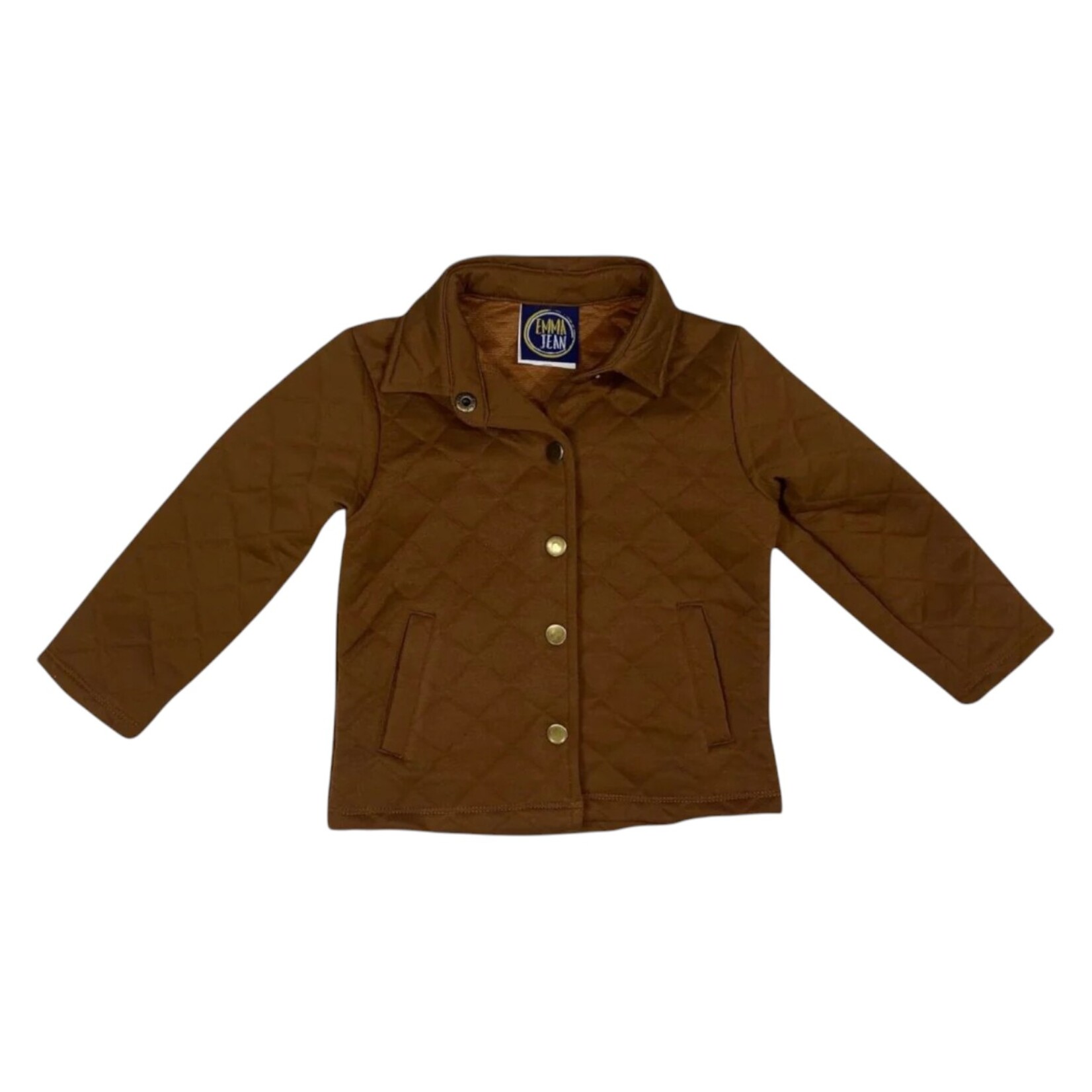 Emma Jean Brown Quilted Jacket