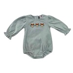 Banana Split Turkey Applique L/S Bubble