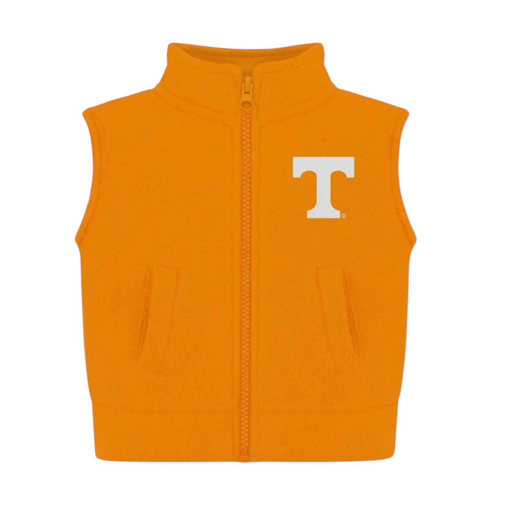 Creative Knitwear Orange Power T Fleece Vest