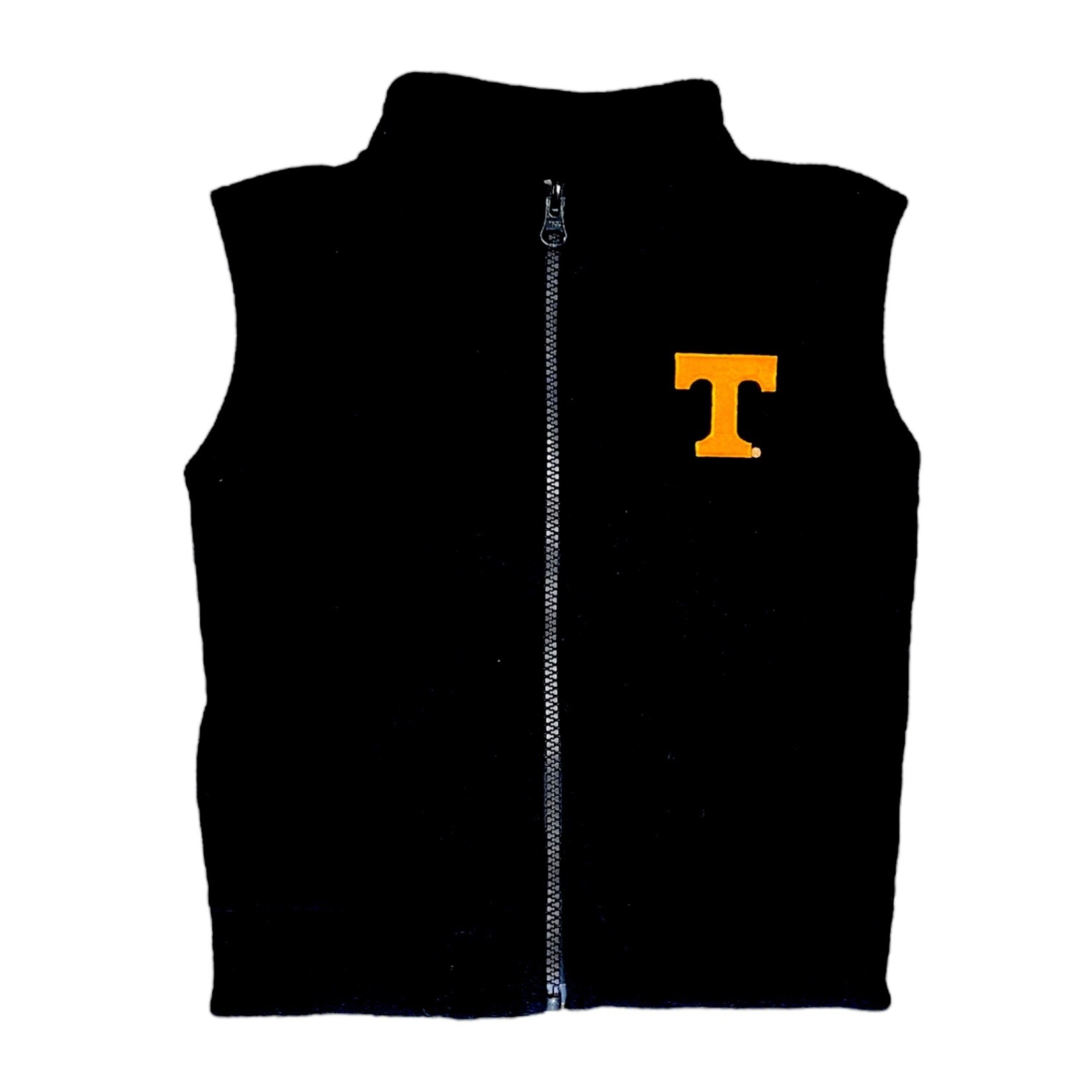 Creative Knitwear Black Power T Fleece Vest