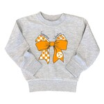 Creative Knitwear TN Volunteers Bow Sweatshirt