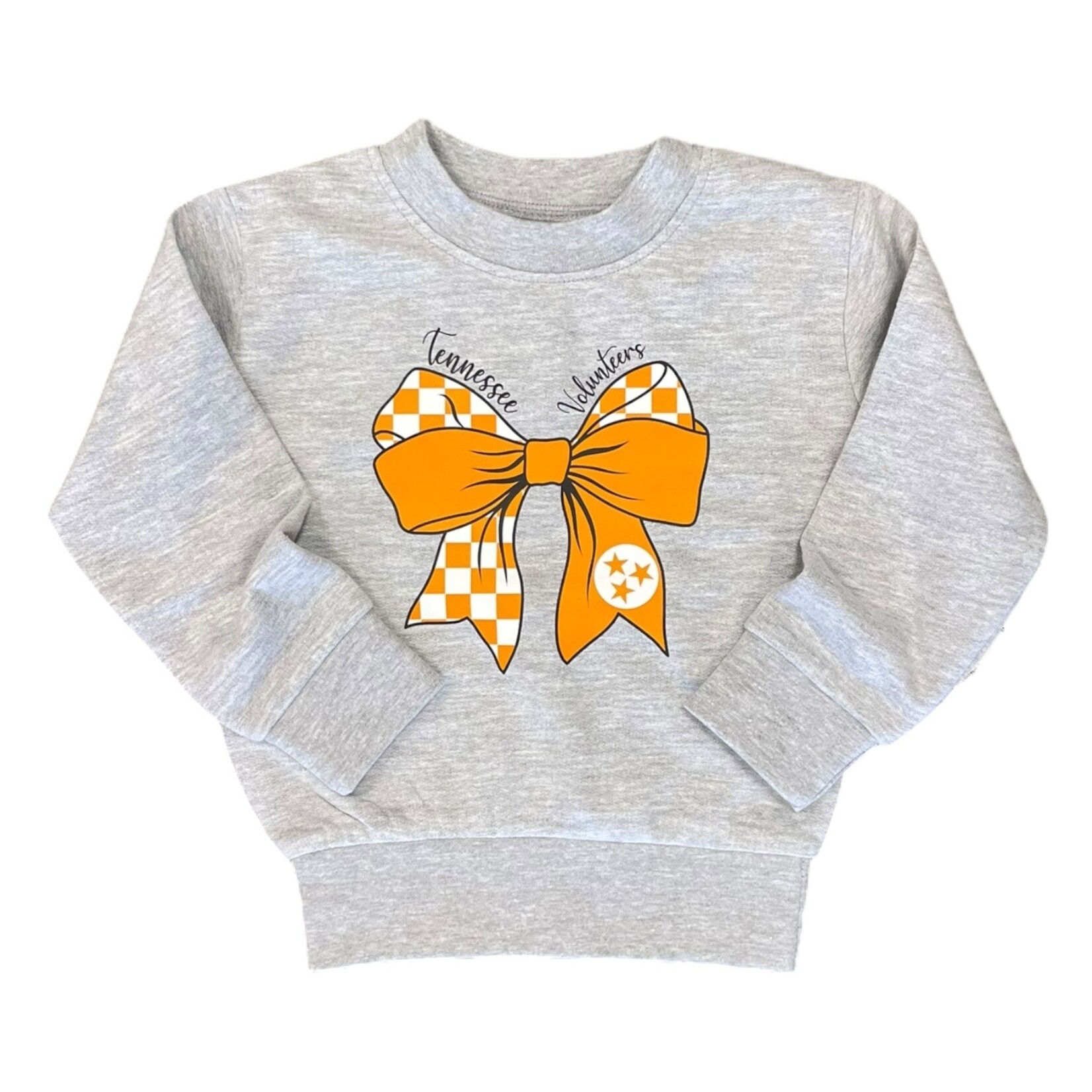 Creative Knitwear TN Volunteers Bow Sweatshirt