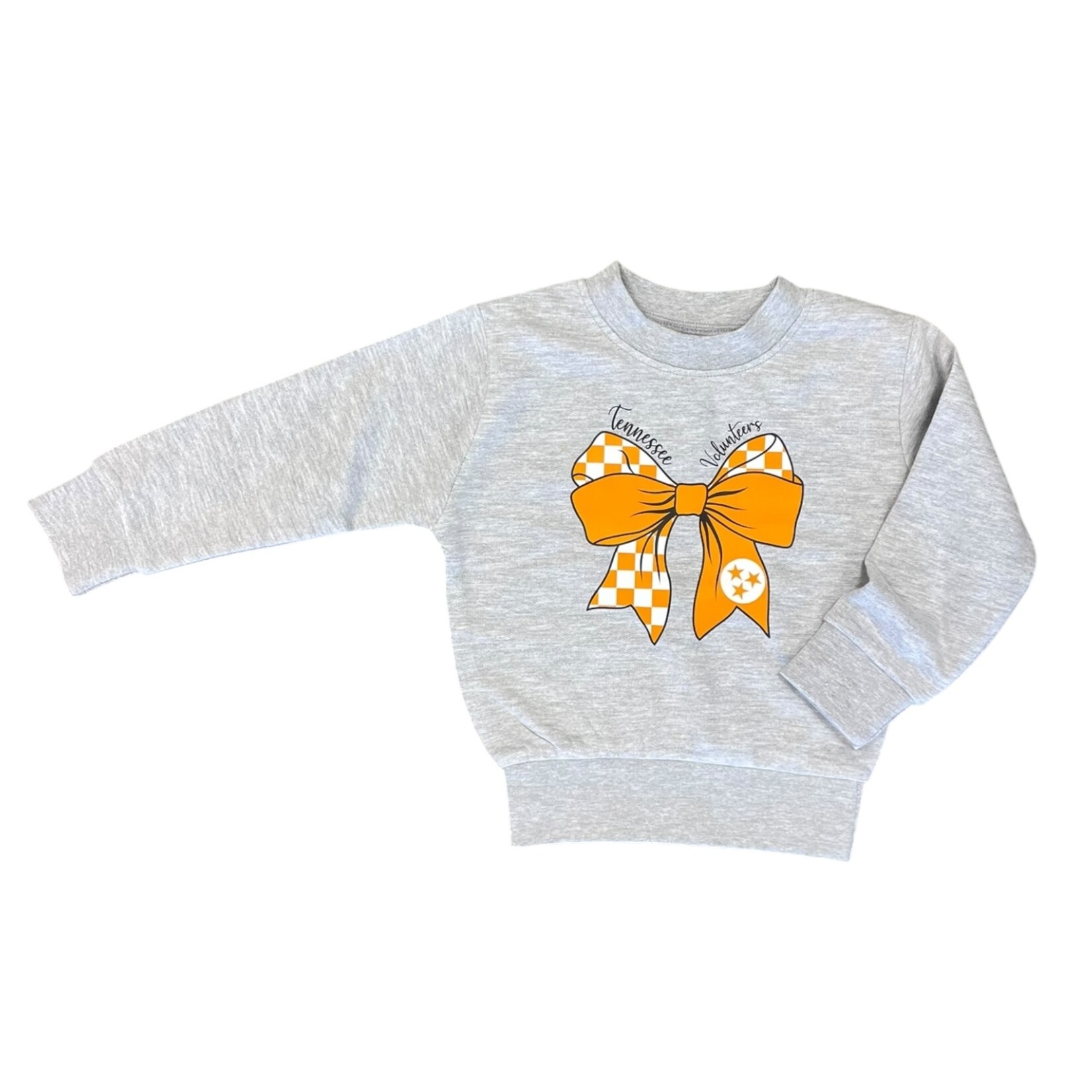 Creative Knitwear TN Volunteers Bow Sweatshirt