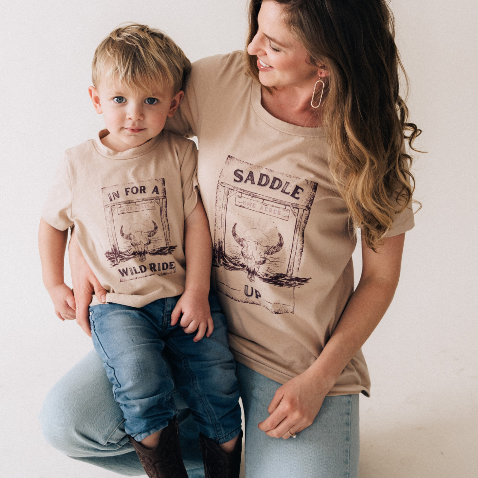 HAHA MAMA Saddle Up Mommy Shirt