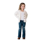 HAHA MAMA Ivory Cable Knit Cardigan