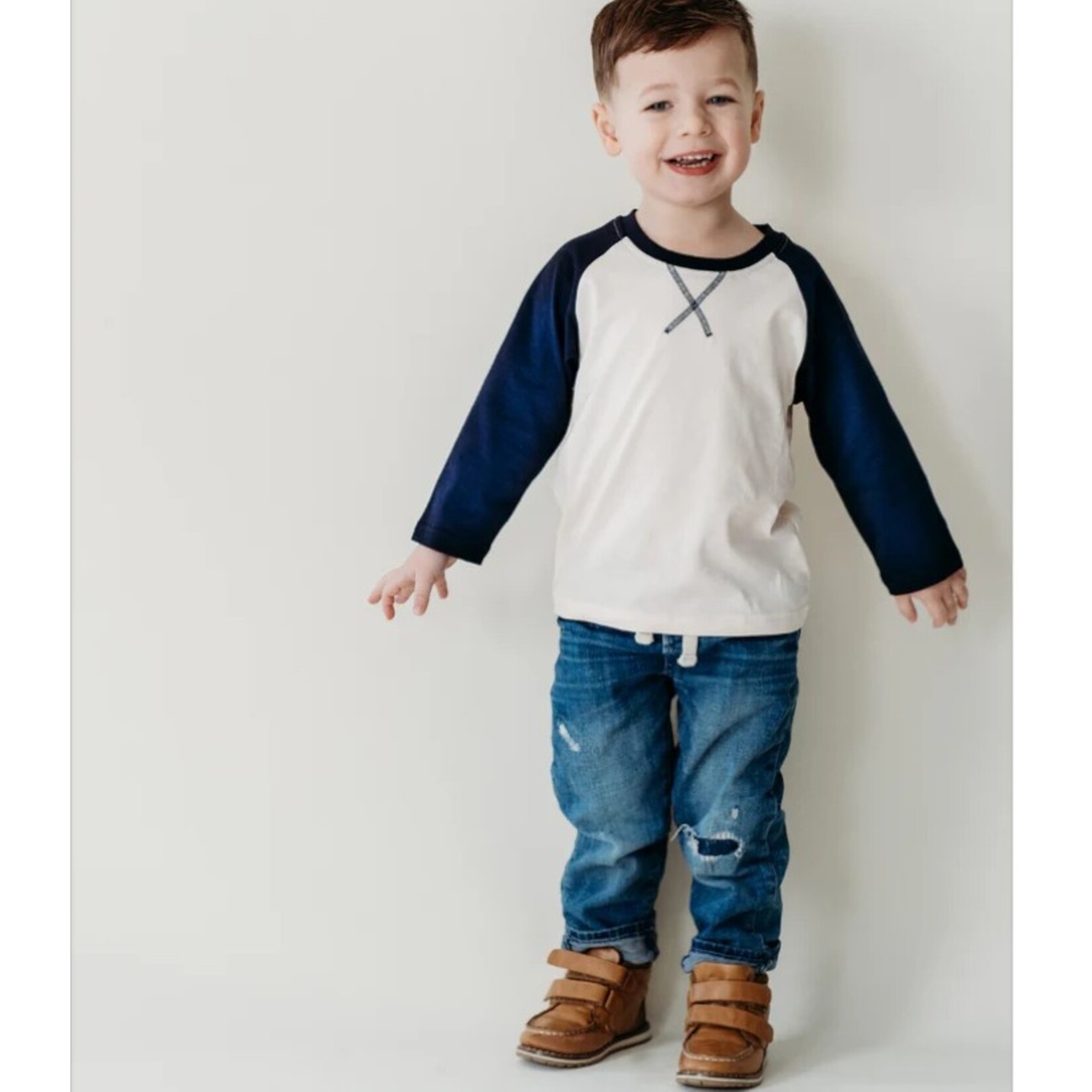 HAHA MAMA Raglan Tee