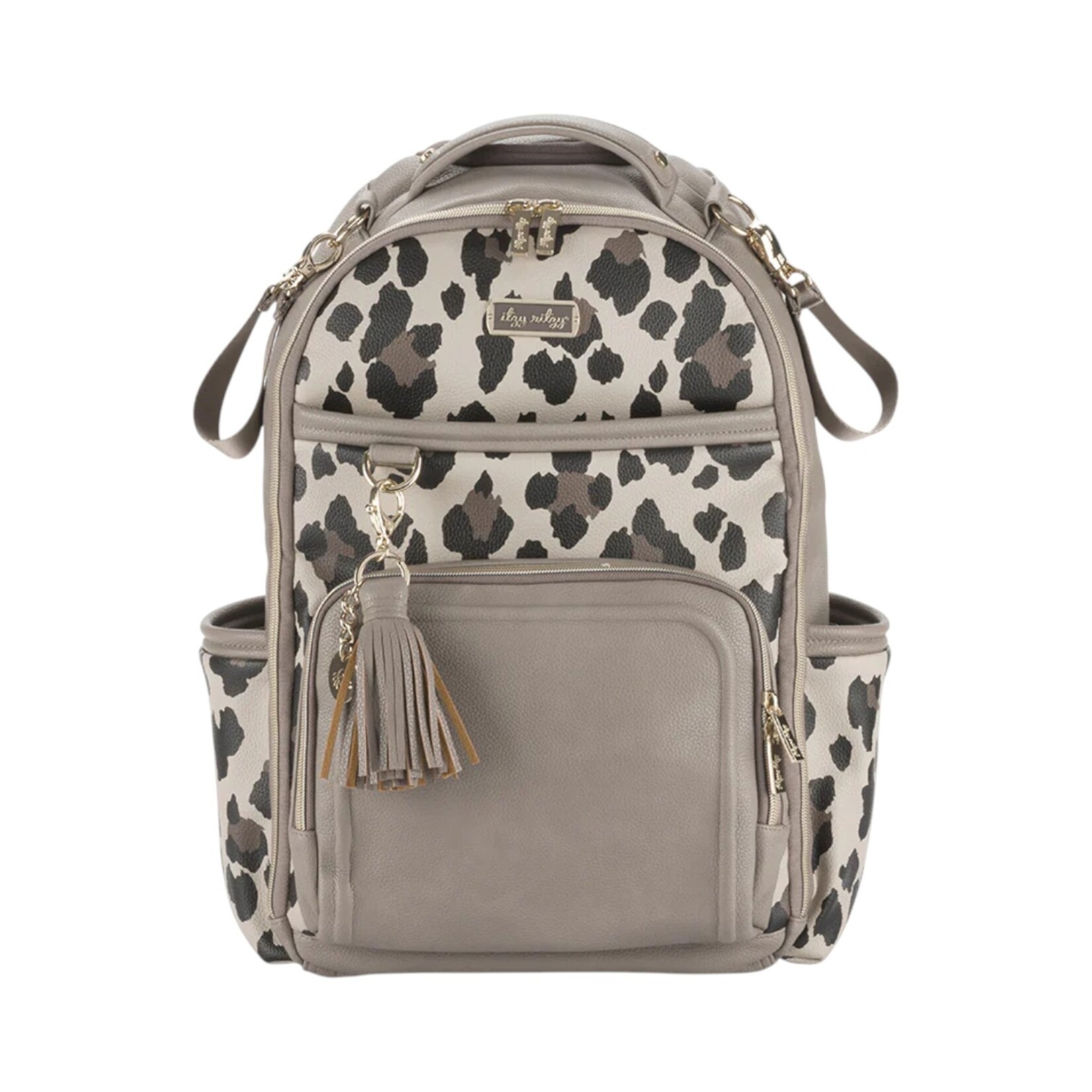 Itzy Ritzy Leopard Boss Plus Backpack Diaper Bag