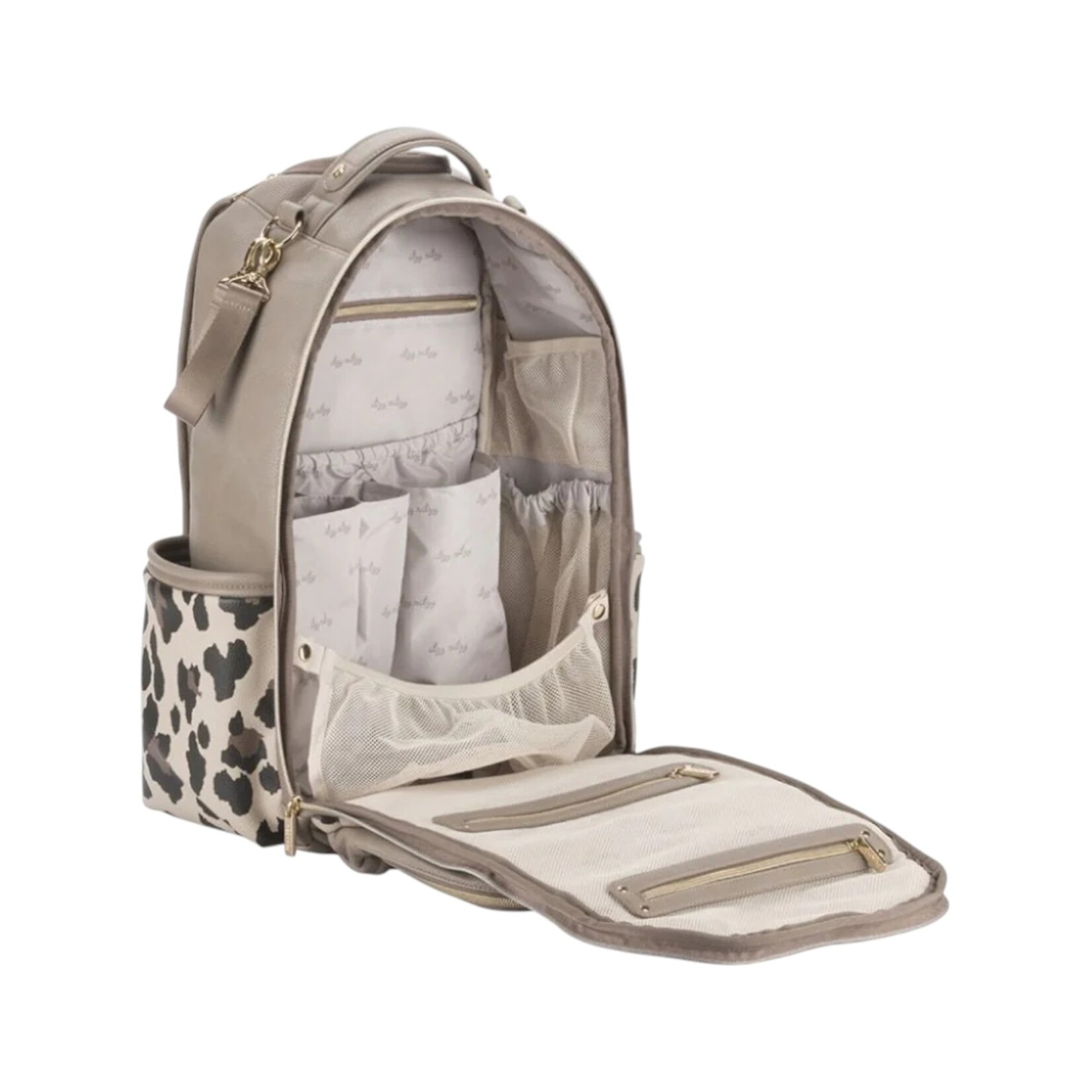 Itzy Ritzy Leopard Boss Plus Backpack Diaper Bag