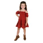 HAHA MAMA Copper Girls Dress