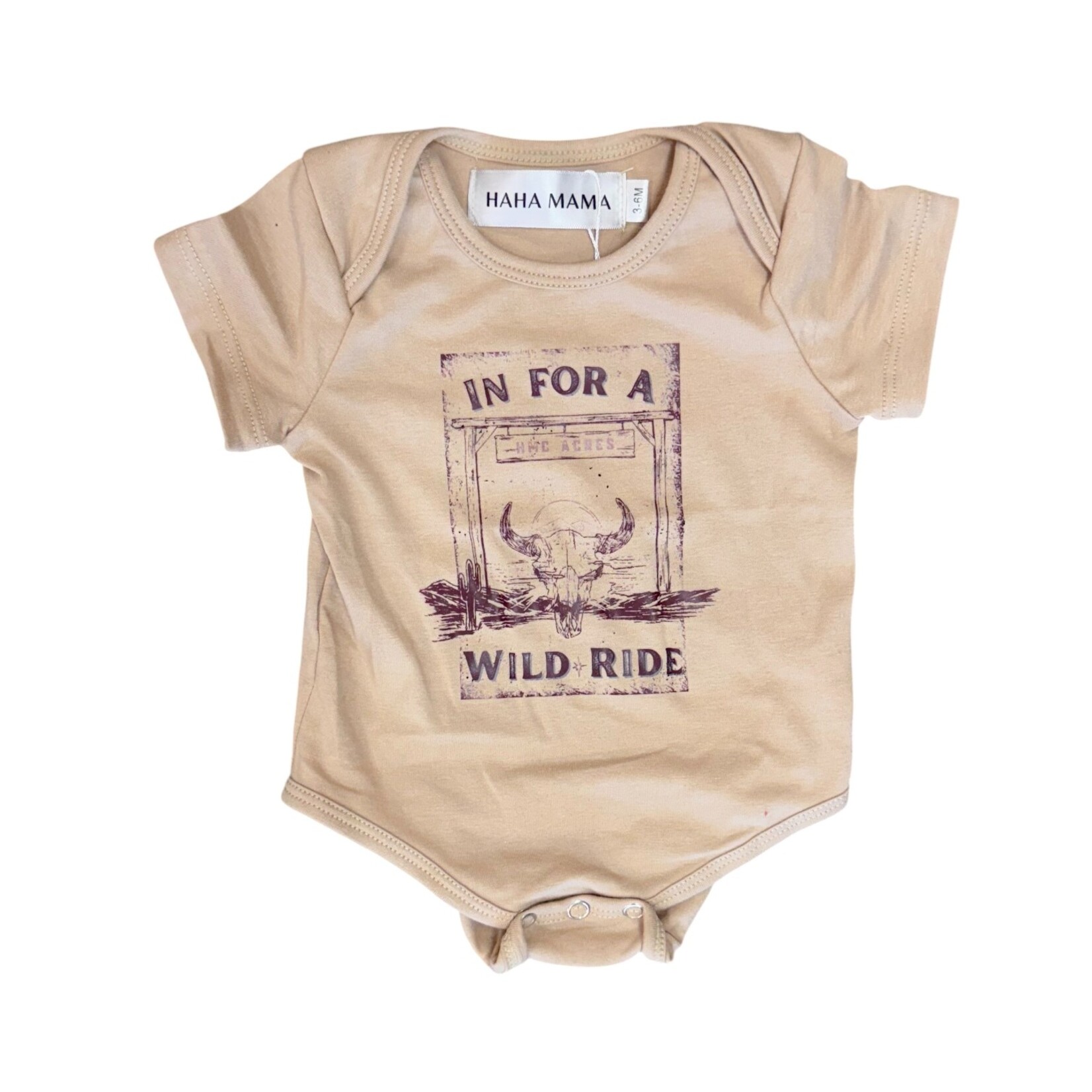 HAHA MAMA Wild Ride Onesie