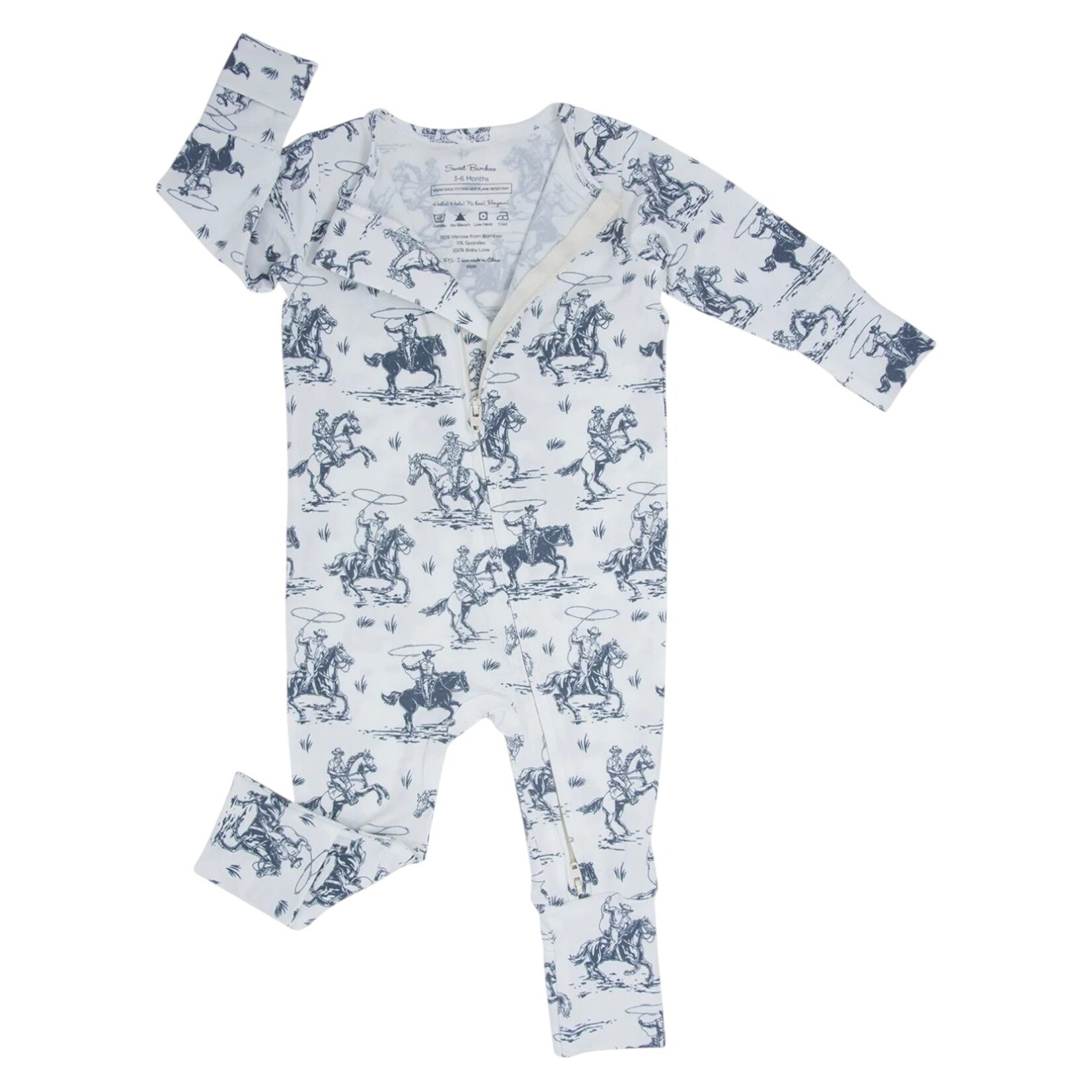 Sweet Bamboo Rip's Ranch Convertible Romper