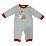 Three Sisters Milk & Cookies Boy Romper