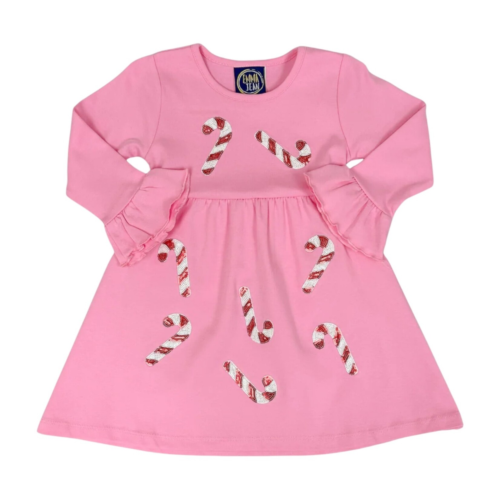 Emma Jean Candy Cane Sequin Dress
