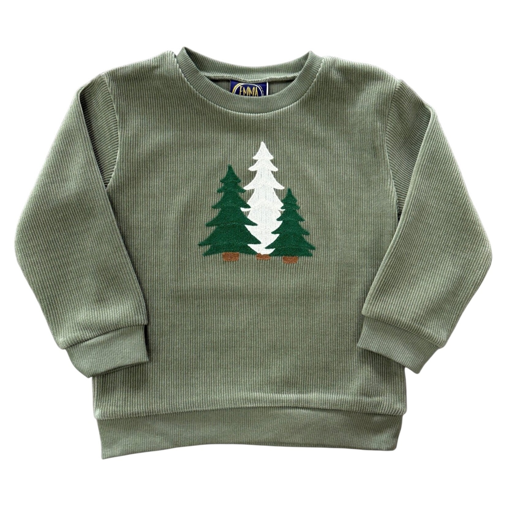 Emma Jean Green Christmas Tree Sweater