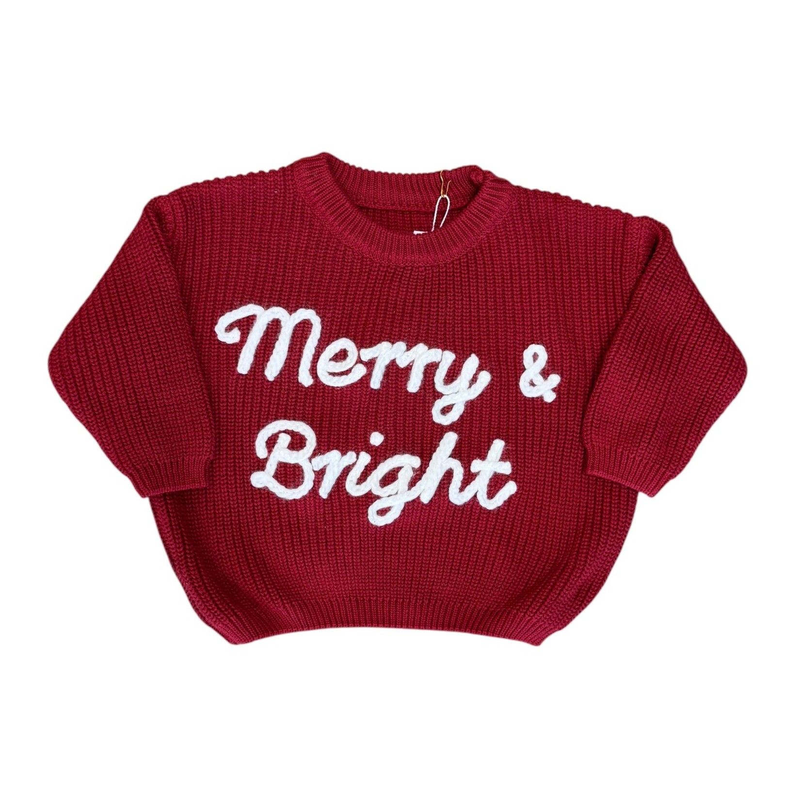 Merry & Bright Oversized Sweater