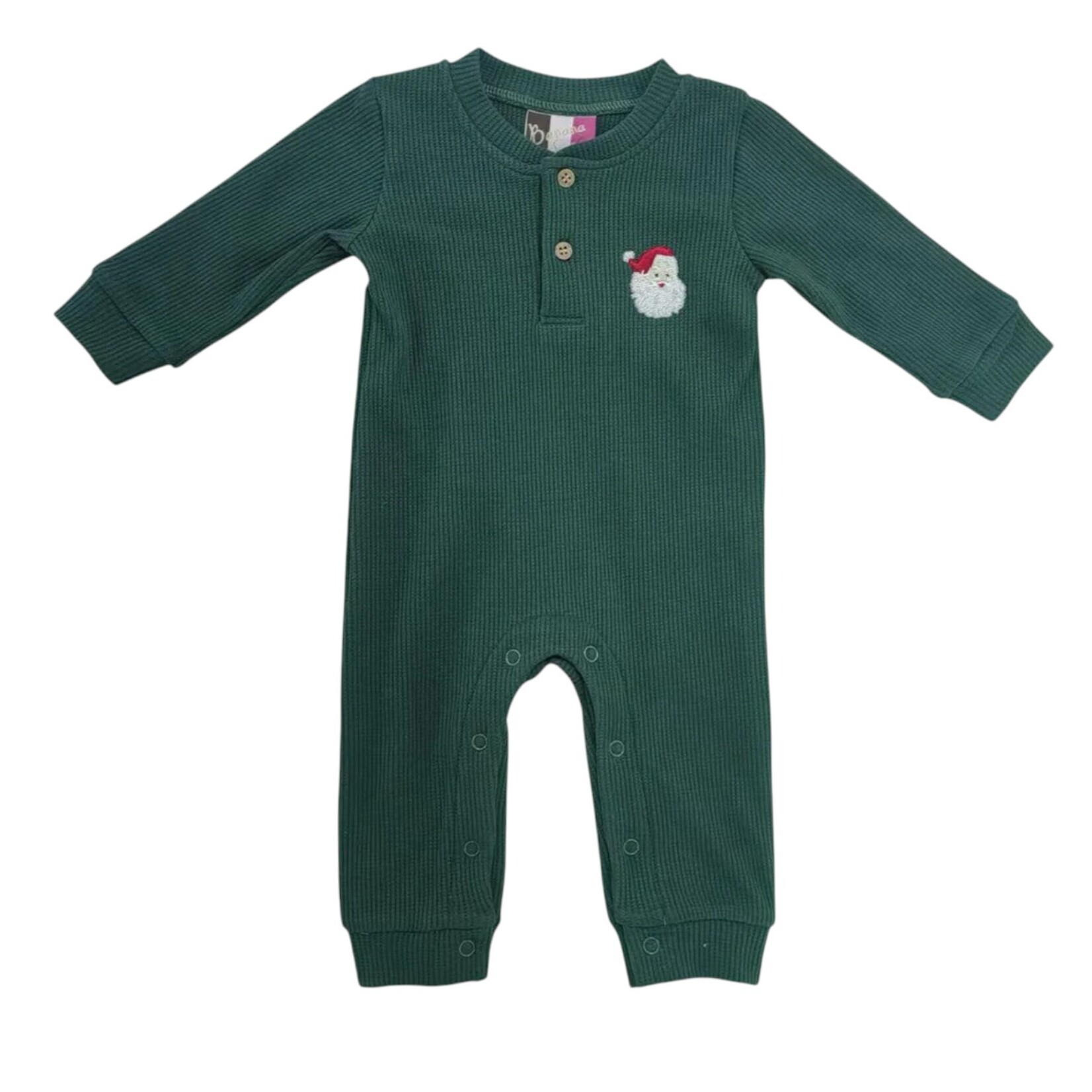 Banana Split Emerald Santa Romper
