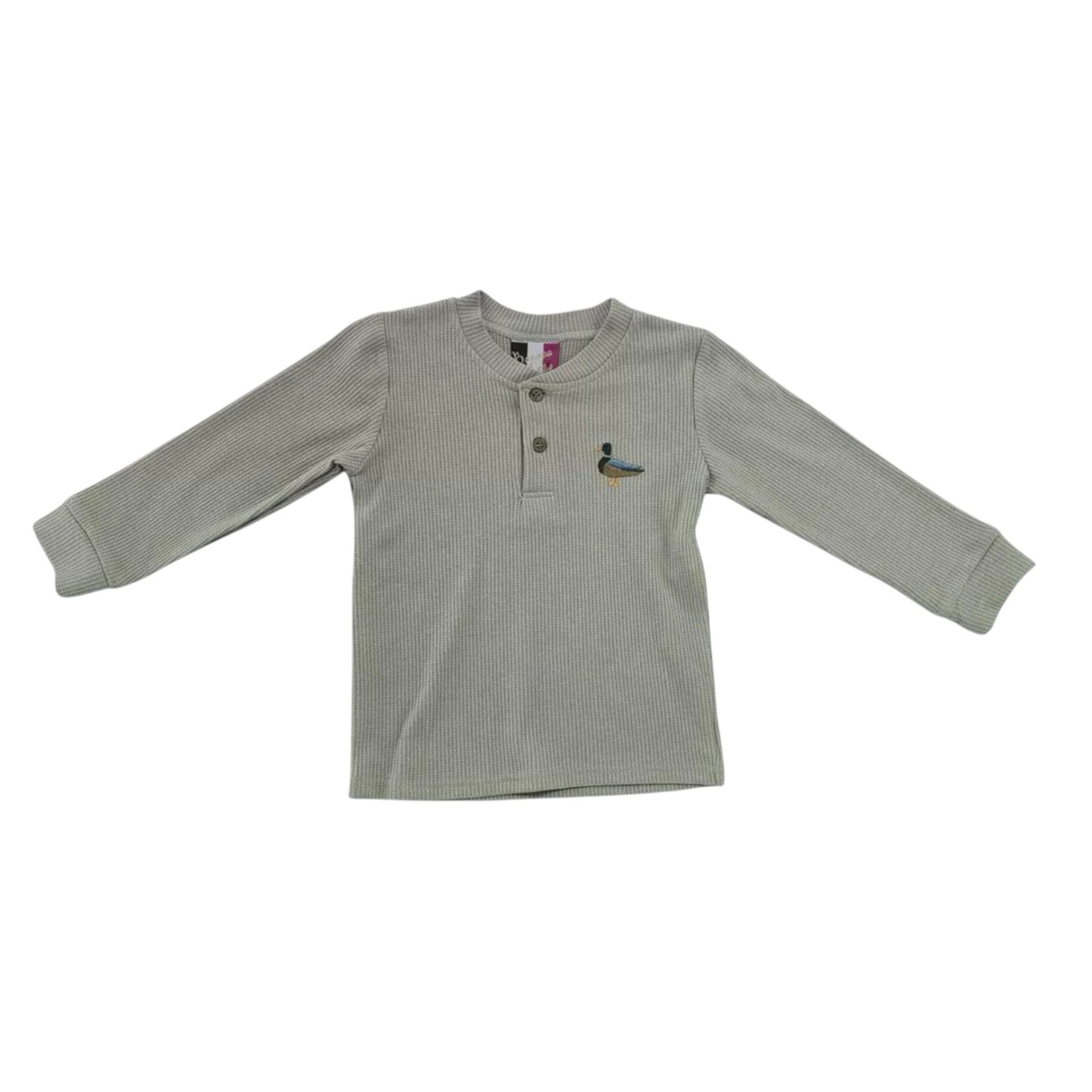 Banana Split Duck Henley Shirt