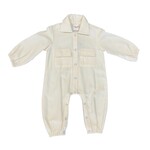 Yo Baby Corduroy Onesie - Ivory