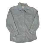 Yo Baby Corduroy Button Down Shirt - Blue