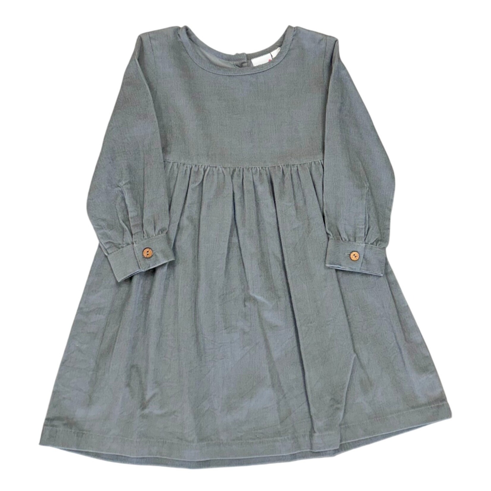 Yo Baby Corduroy Dress - Blue