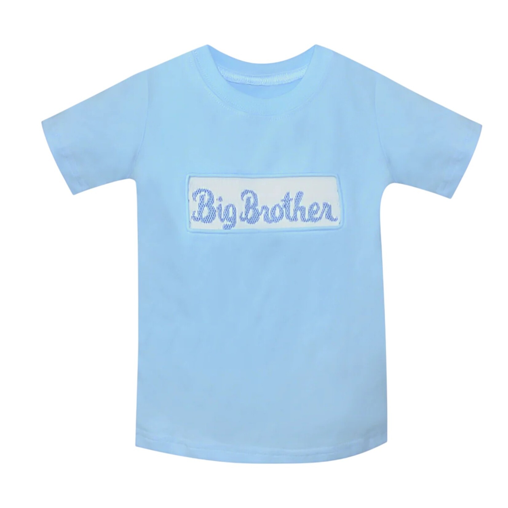 Remember Nguyen Blue Big Brother Smocked Shirt